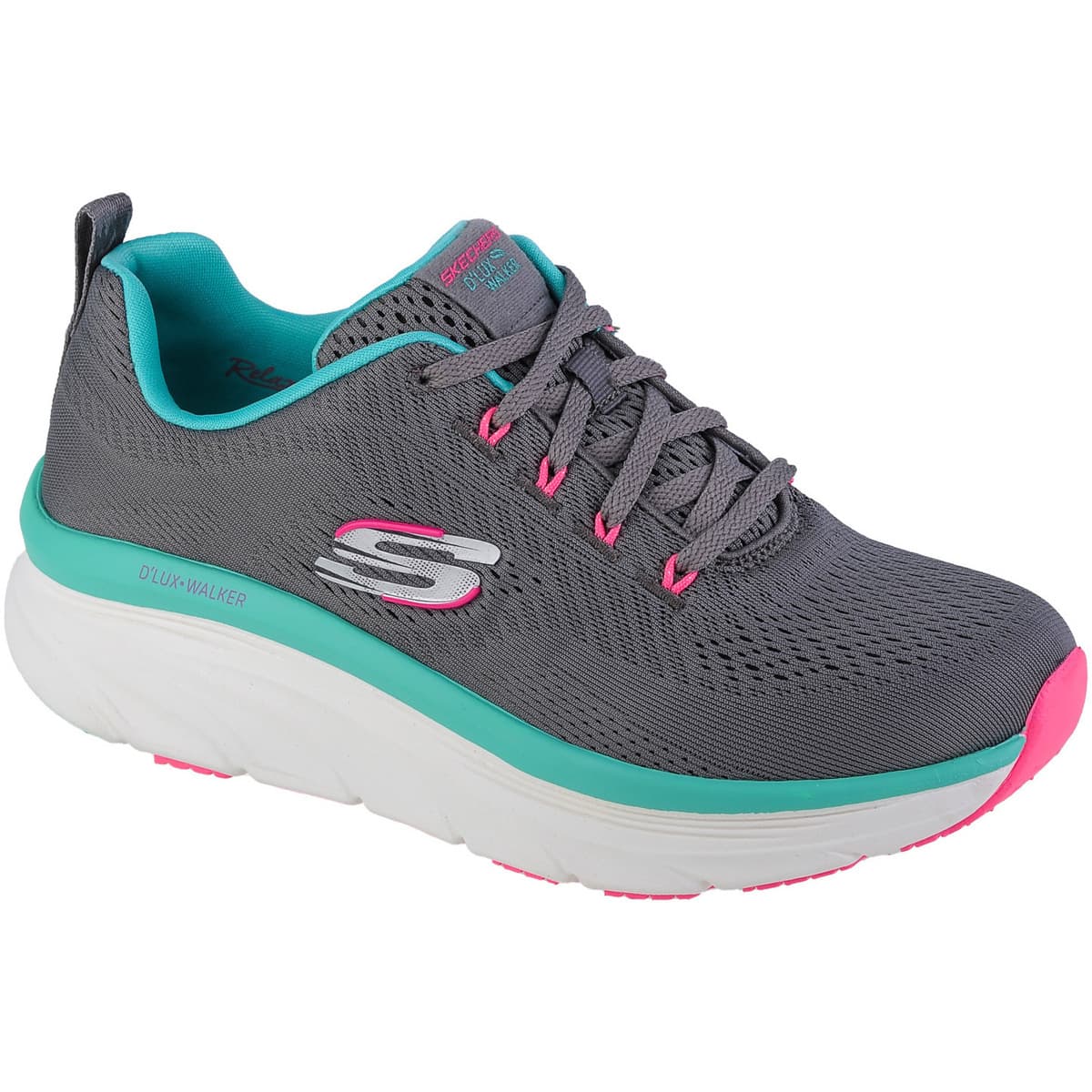 Skechers D"Lux Walker Ανδρικά Sneakers Γκρι 149368-GMLT
