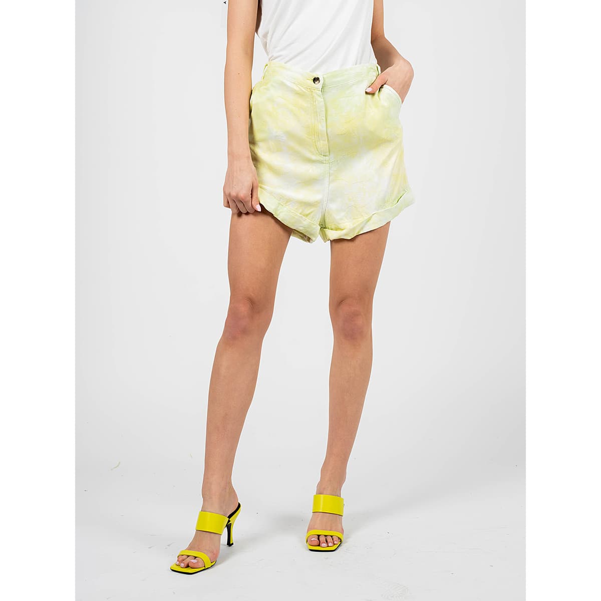 Women's Pants Patrizia Pepe Yellow