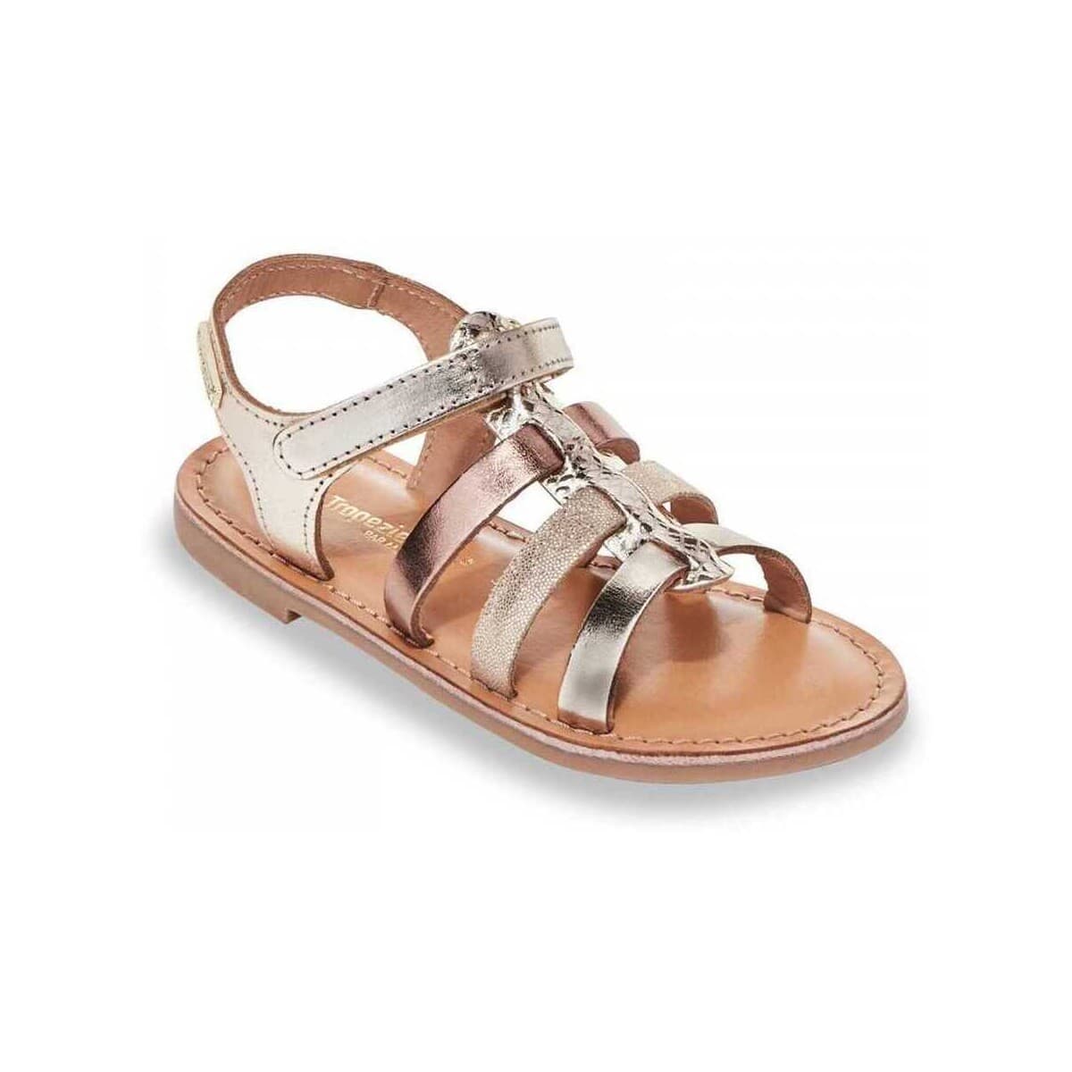 Girls' Sandals Les Tropeziennes par M.Belarbi Gold