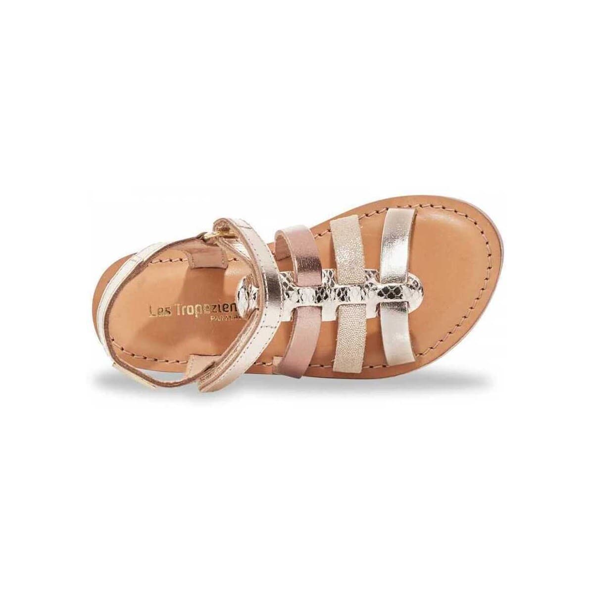 Girls' Sandals Les Tropeziennes par M.Belarbi Gold