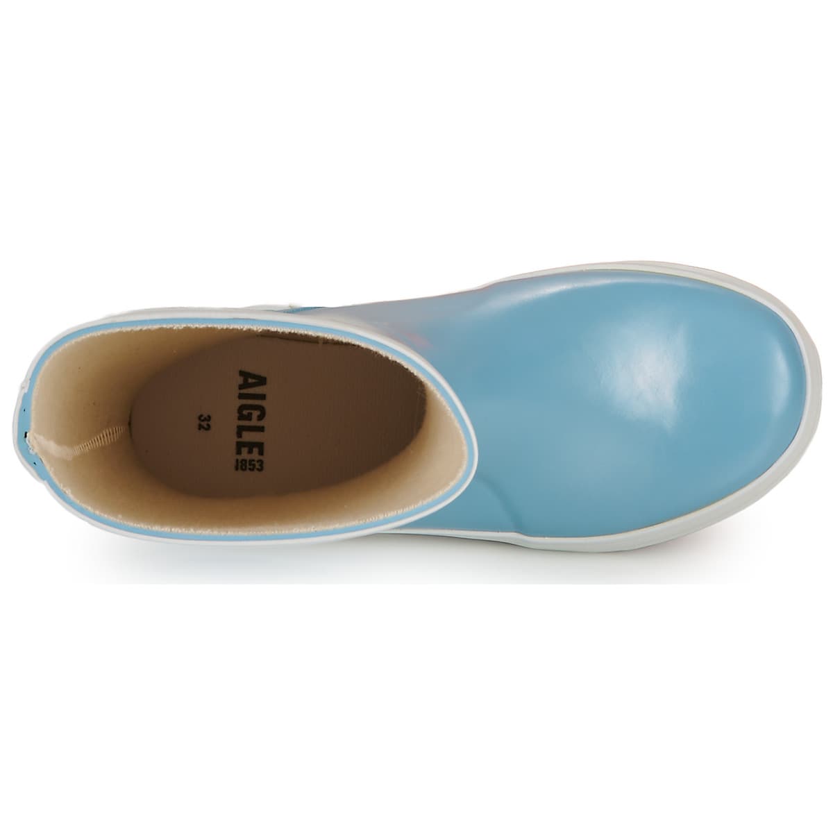 Boys' Wellington Boots Aigle Blue