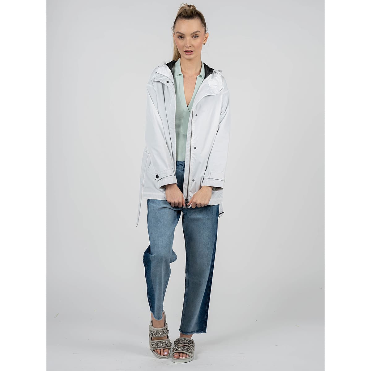 Women's Coats Geox White