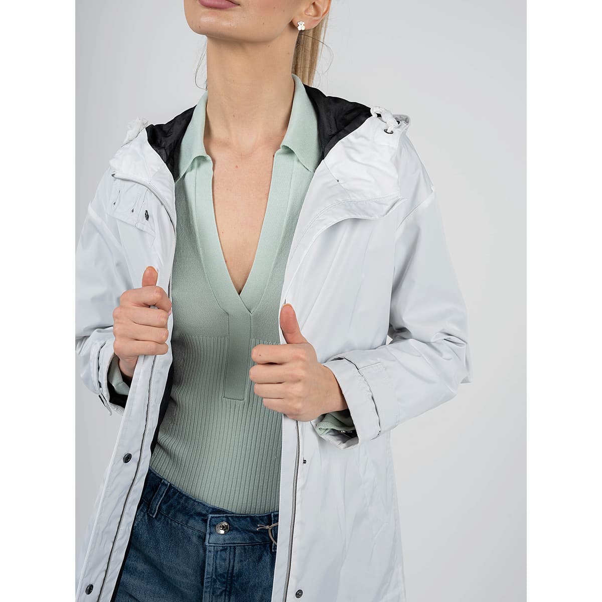 Women's Coats Geox White