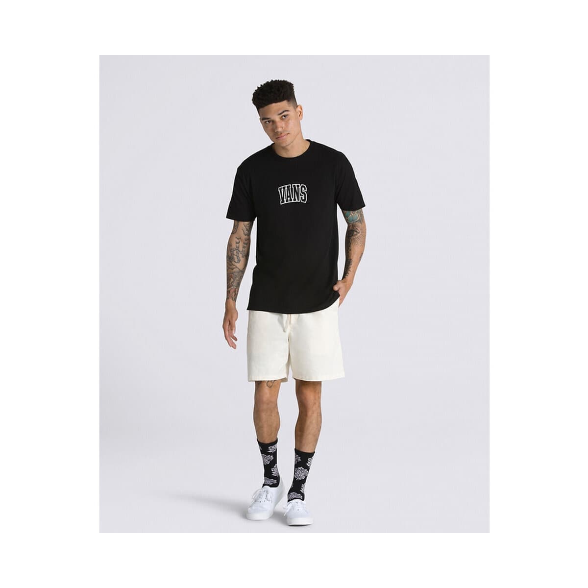 Men's T-Shirts Vans Black