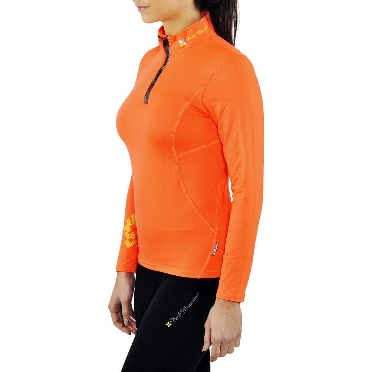 Women's T-Shirts Peak Mountain Orange