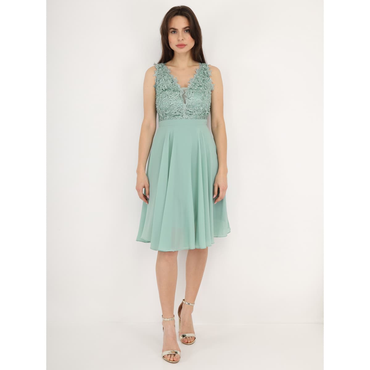 Women's Dresses La Modeuse Green