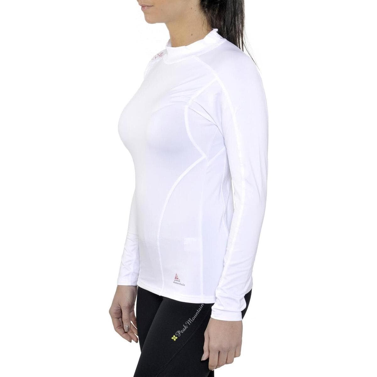 Women's T-Shirts Peak Mountain White