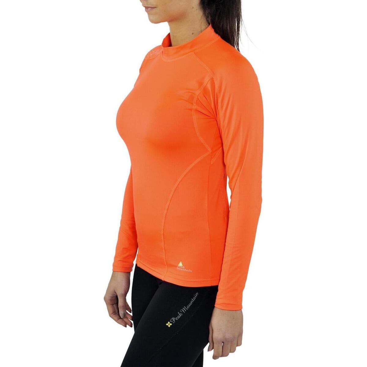 Women's T-Shirts Peak Mountain Orange