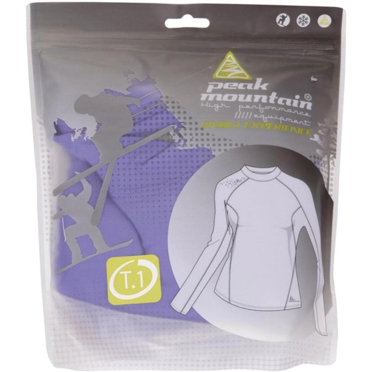 Women's T-Shirts Peak Mountain Purple