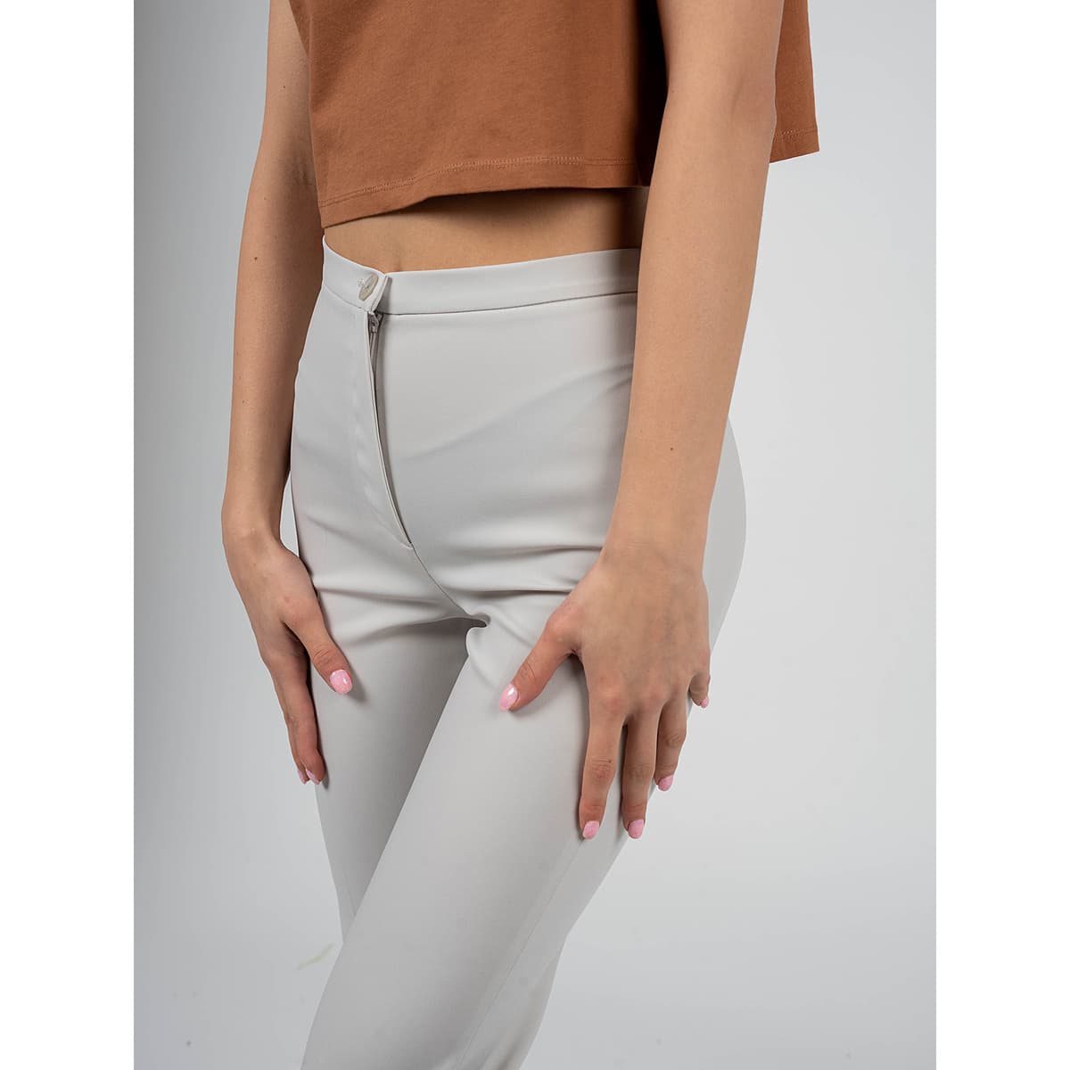 Women's Pants Patrizia Pepe Gray