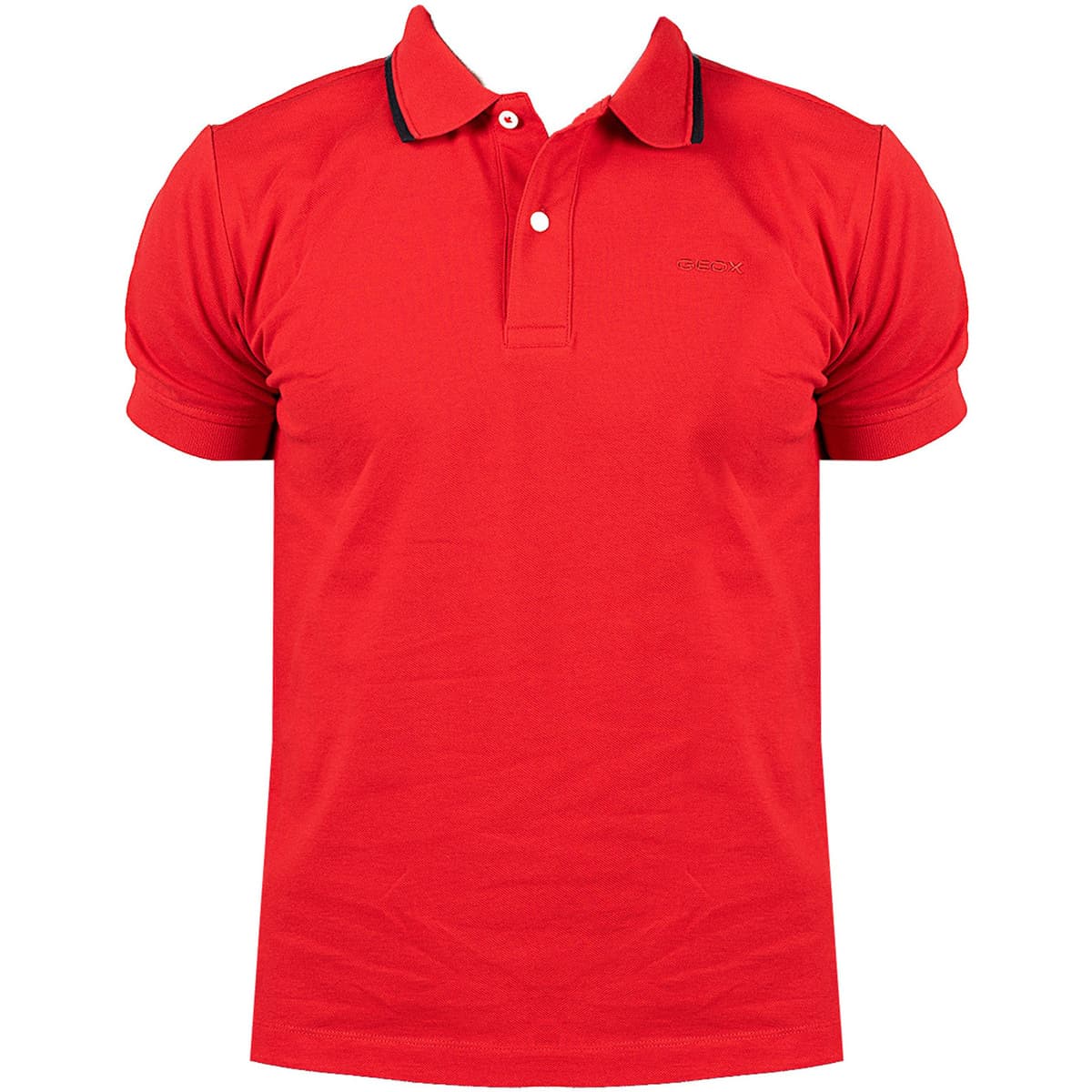 Men's Polo Shirts Geox Red
