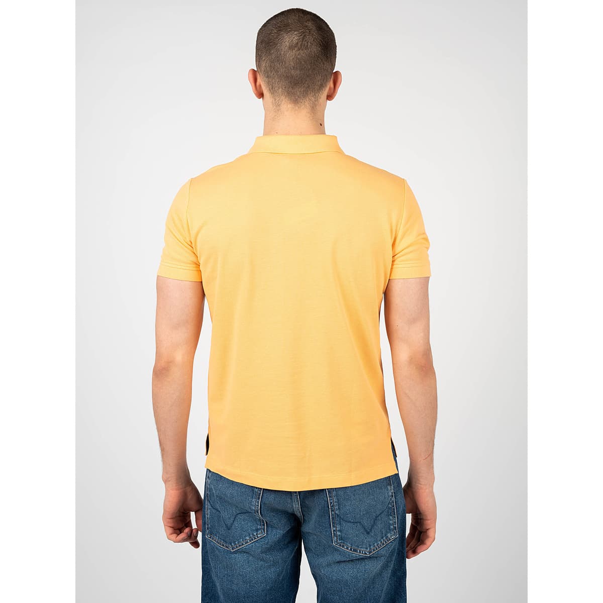 Men's Polo Shirts Geox Orange