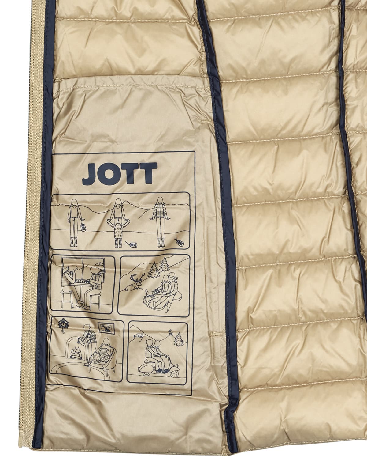 Women's Jackets JOTT Beige