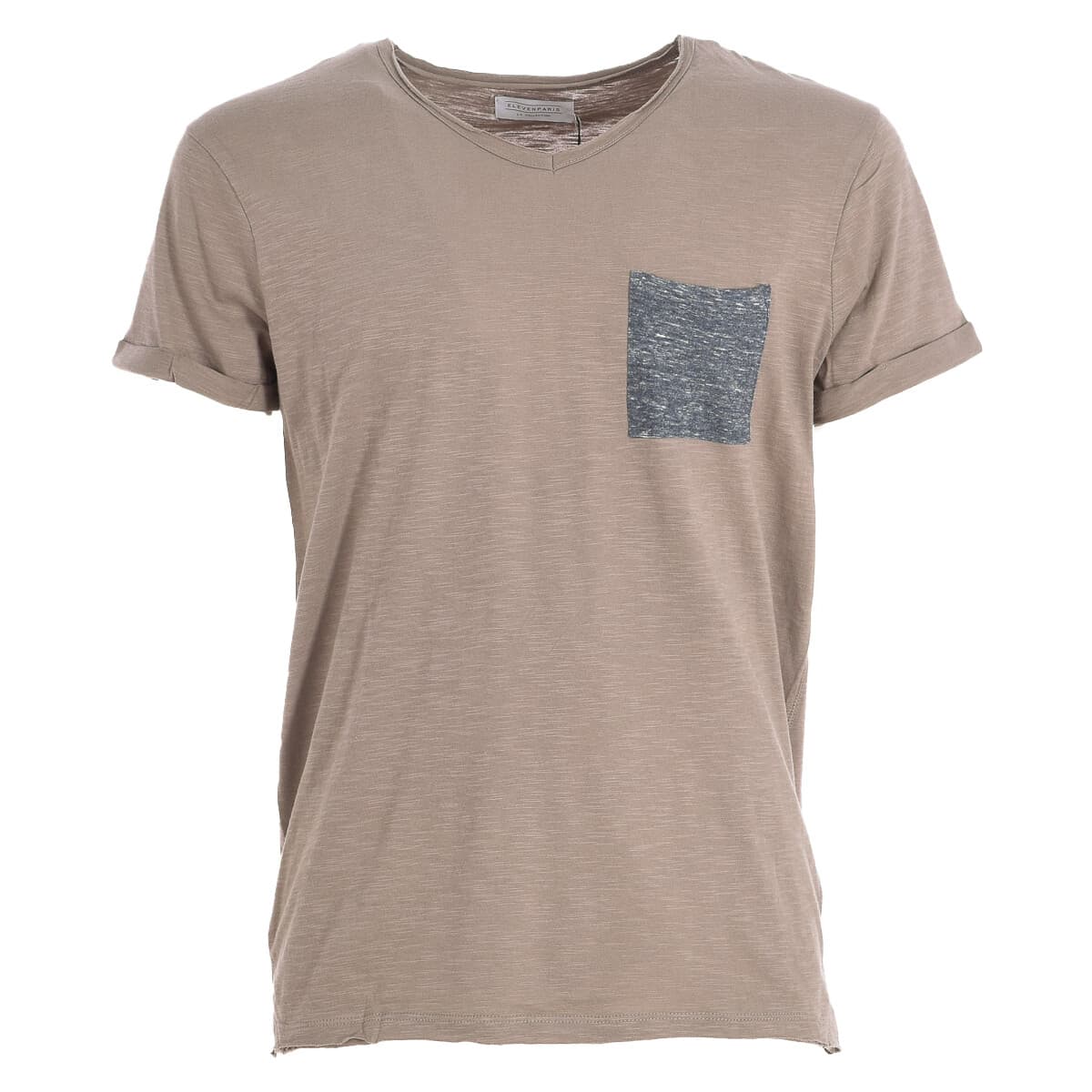 T-shirt με κοντά μανίκια Eleven Paris 17S1TS295-M0311