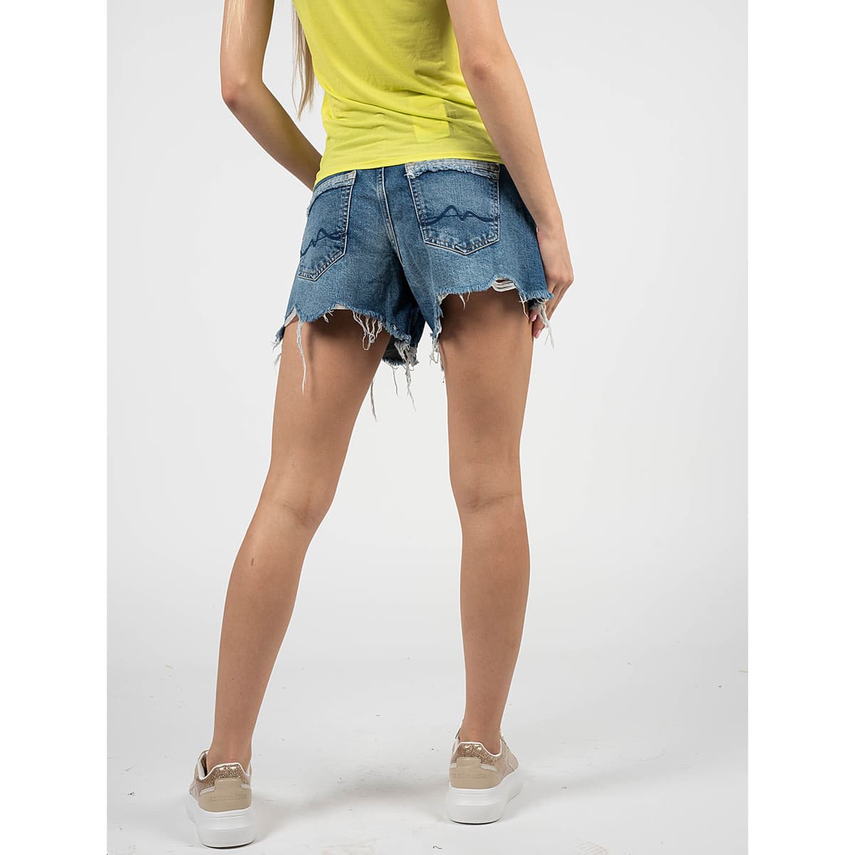 Women's Shorts Pepe Jeans Blue