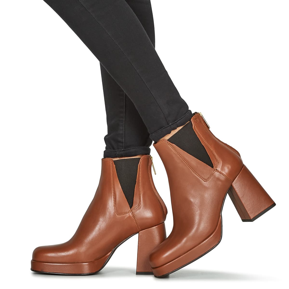 Women's Ankle Boots Fericelli Brown