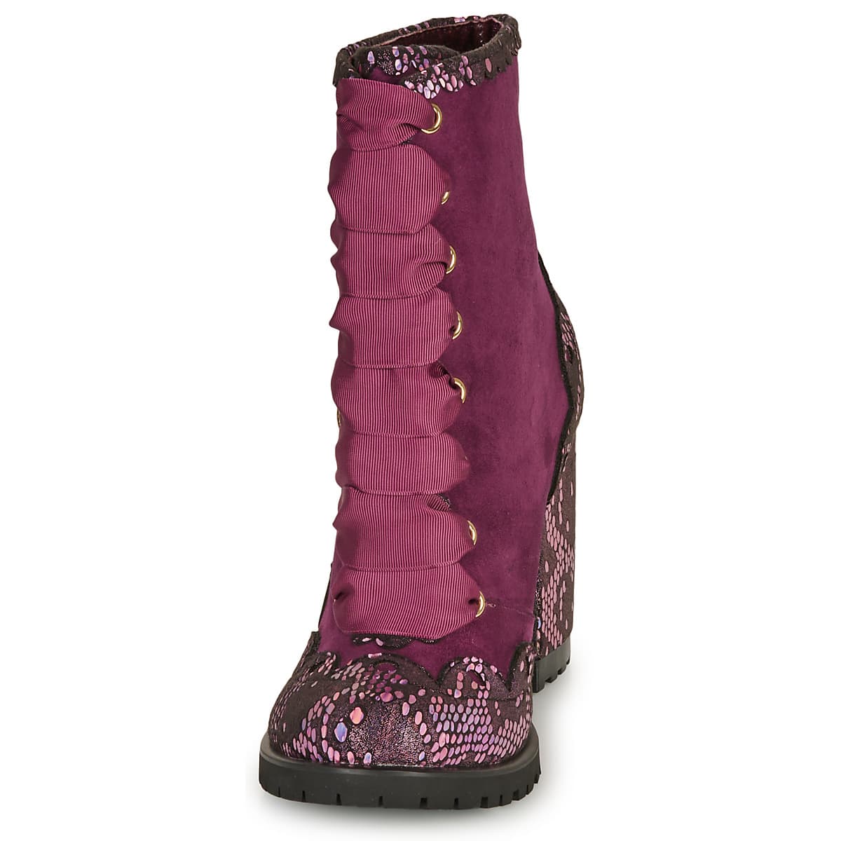 Women's Ankle Boots Irregular Choice Purple