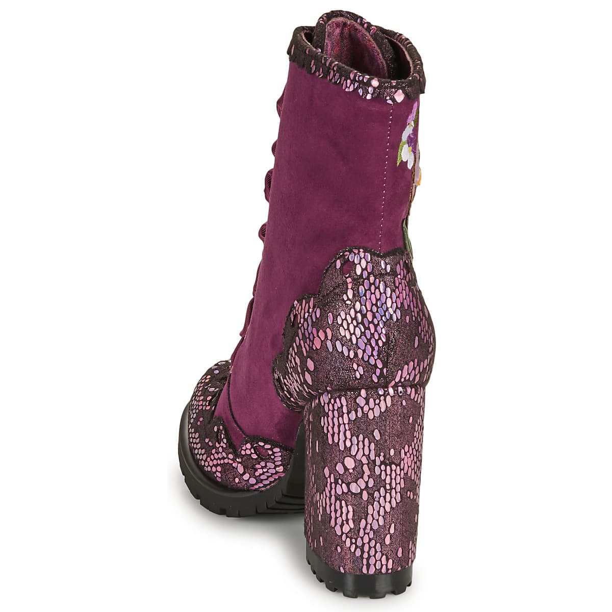 Women's Ankle Boots Irregular Choice Purple