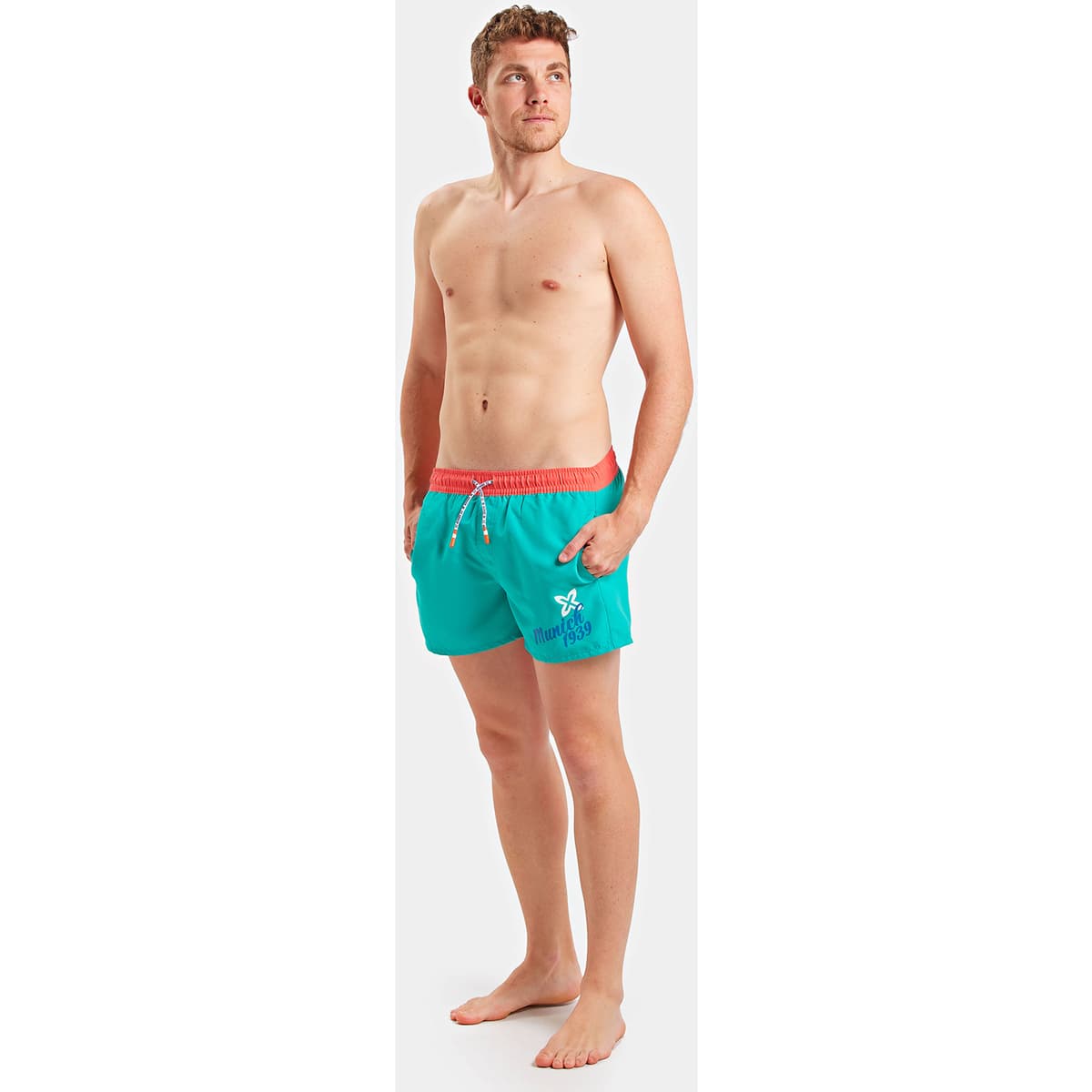 Men's Swimwear Munich Red