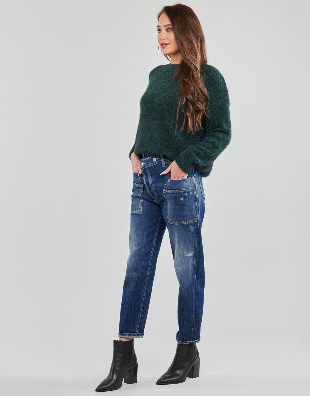 Women's Jeans Le Temps des Cerises Blue