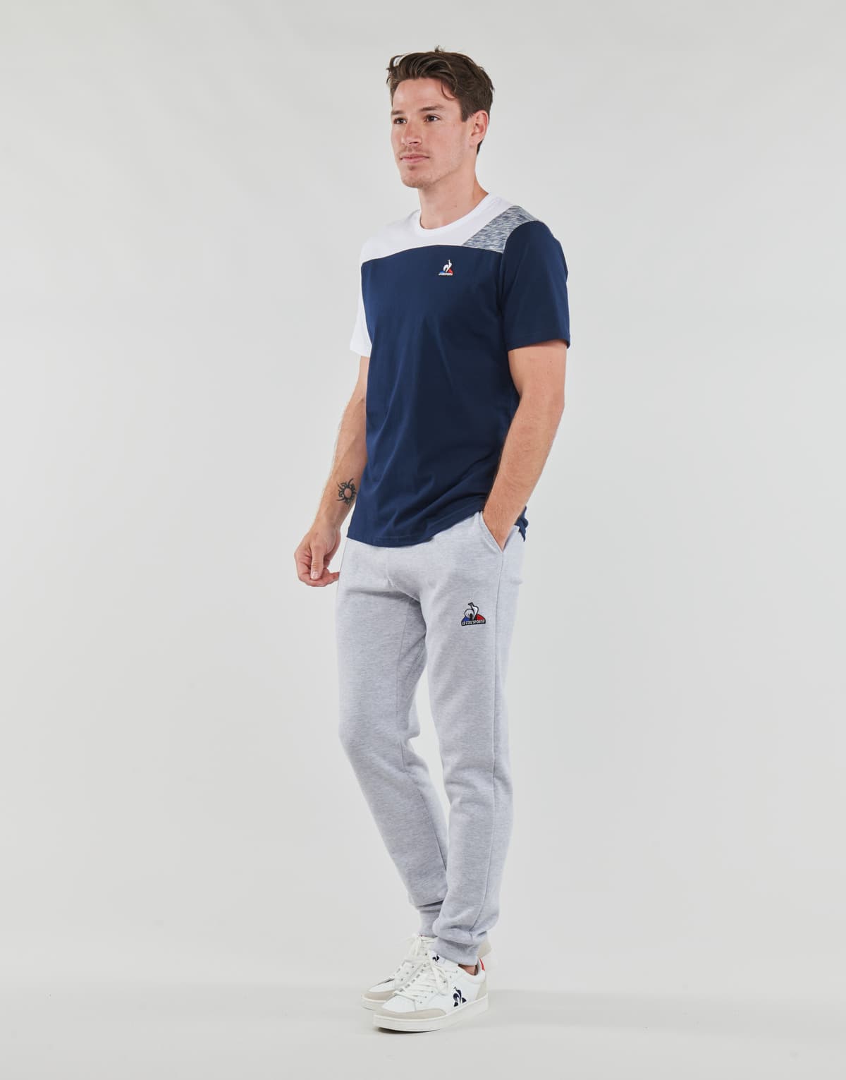 Men's Sports Sets Le Coq Sportif Gray