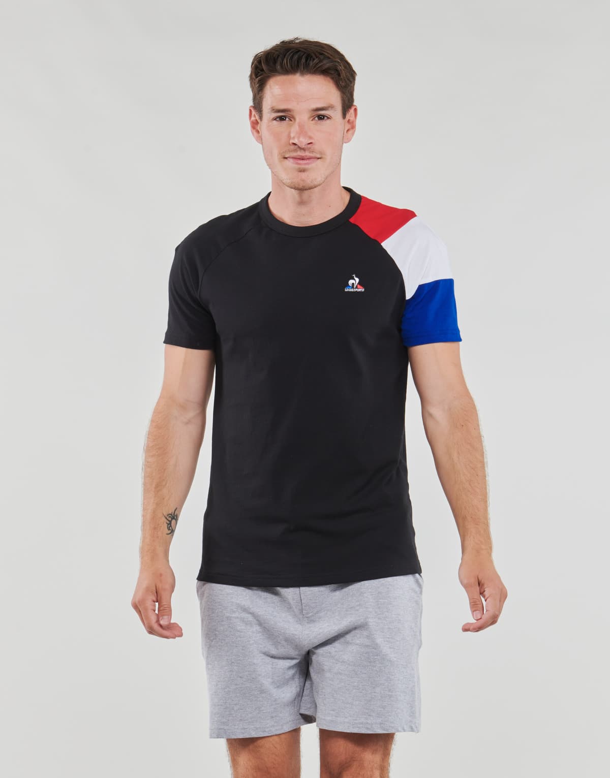 Men's Sports T-Shirts Le Coq Sportif Black