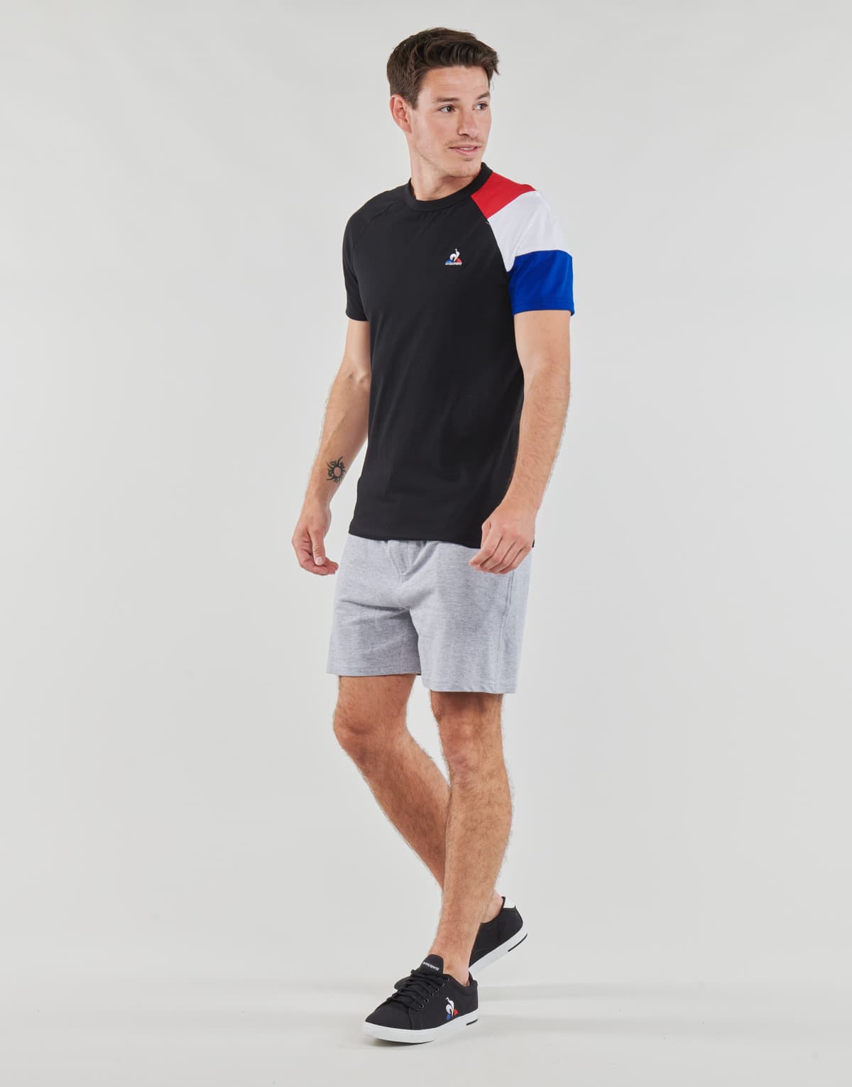 Men's Sports T-Shirts Le Coq Sportif Black