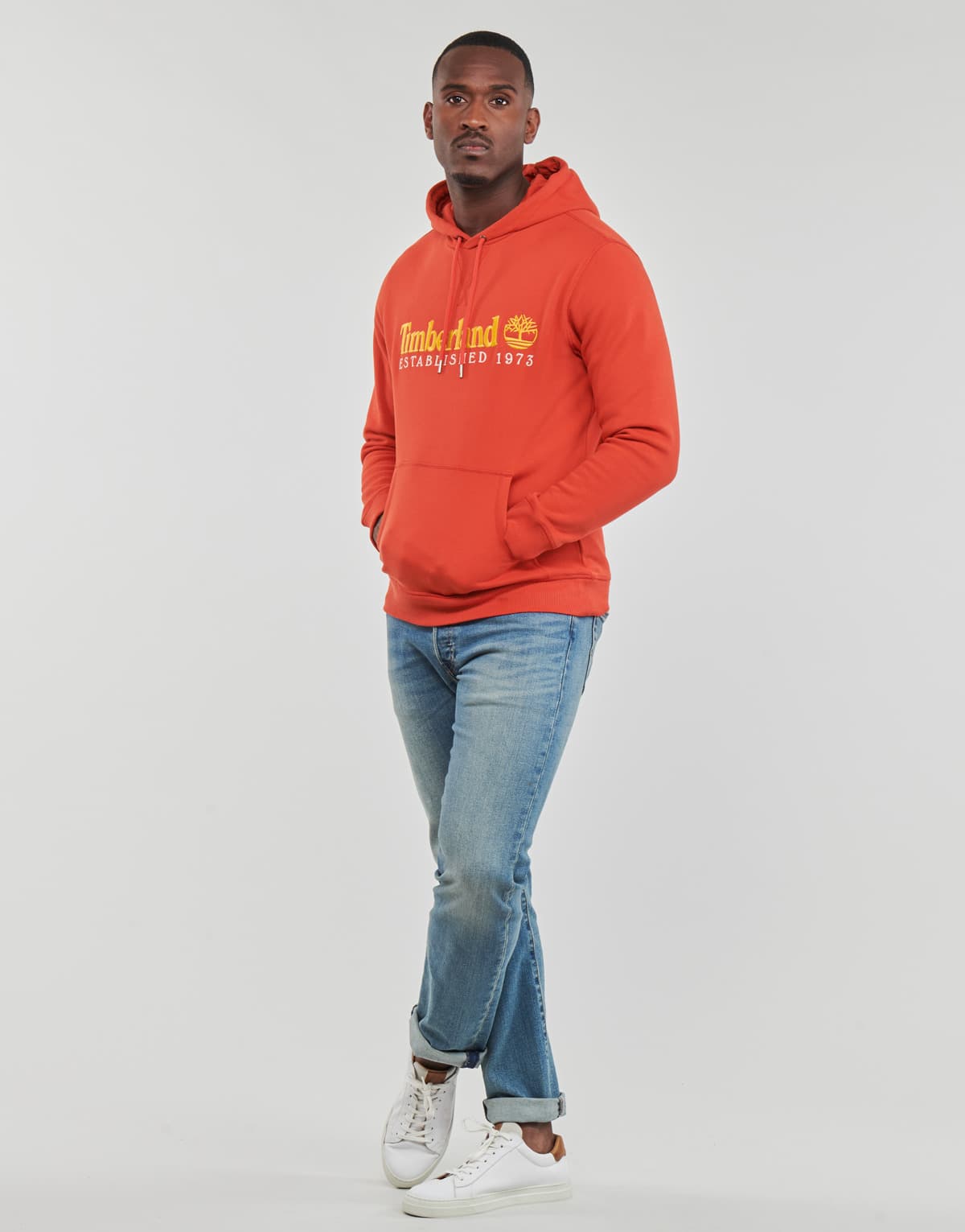 Men's Sweatshirts Timberland Orange