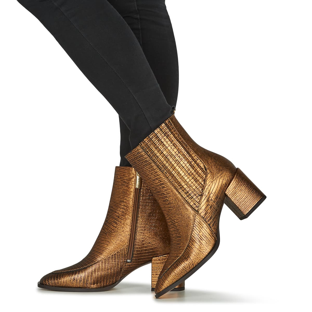 Women's Ankle Boots Fericelli Gold