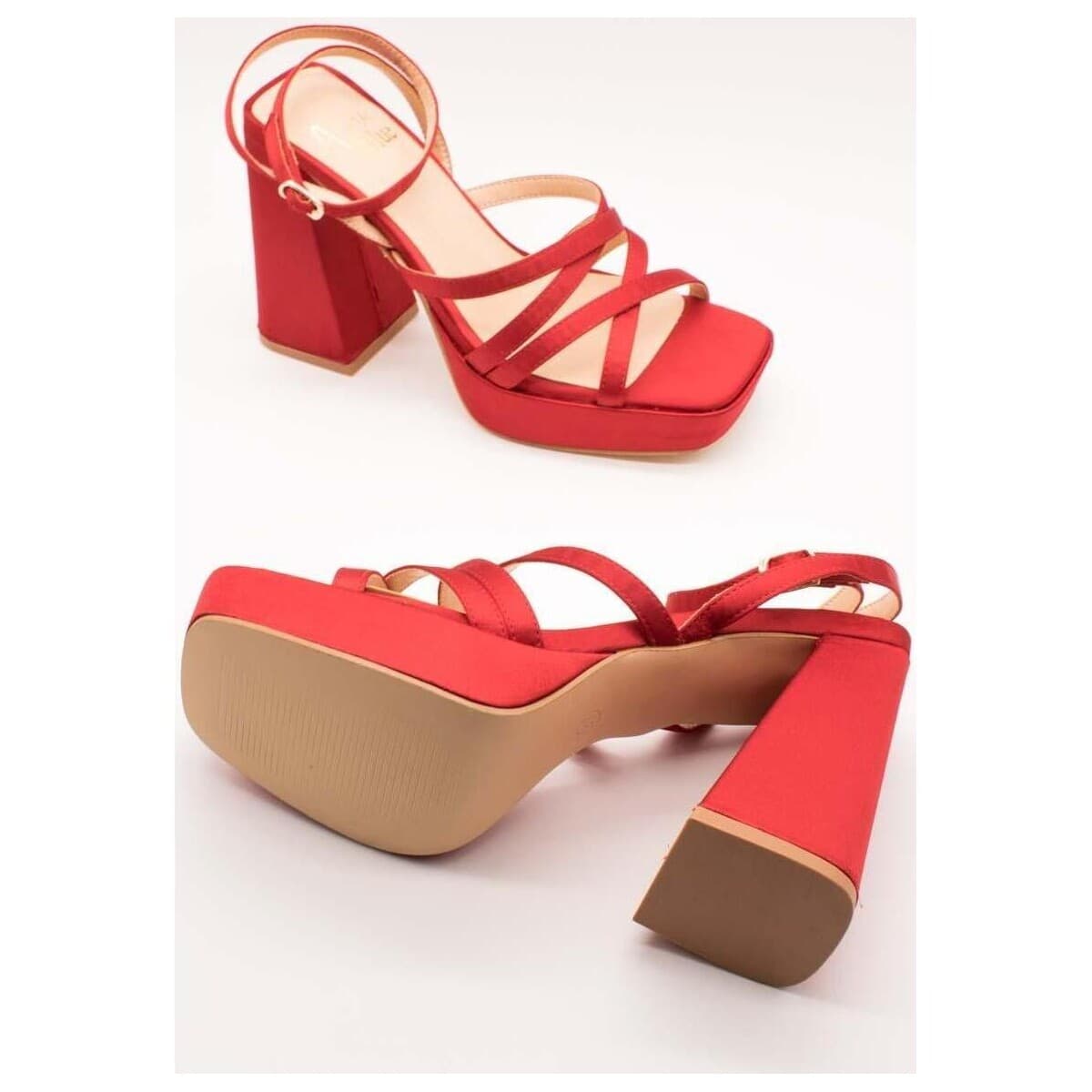 Women's Pumps Alma Blue Red