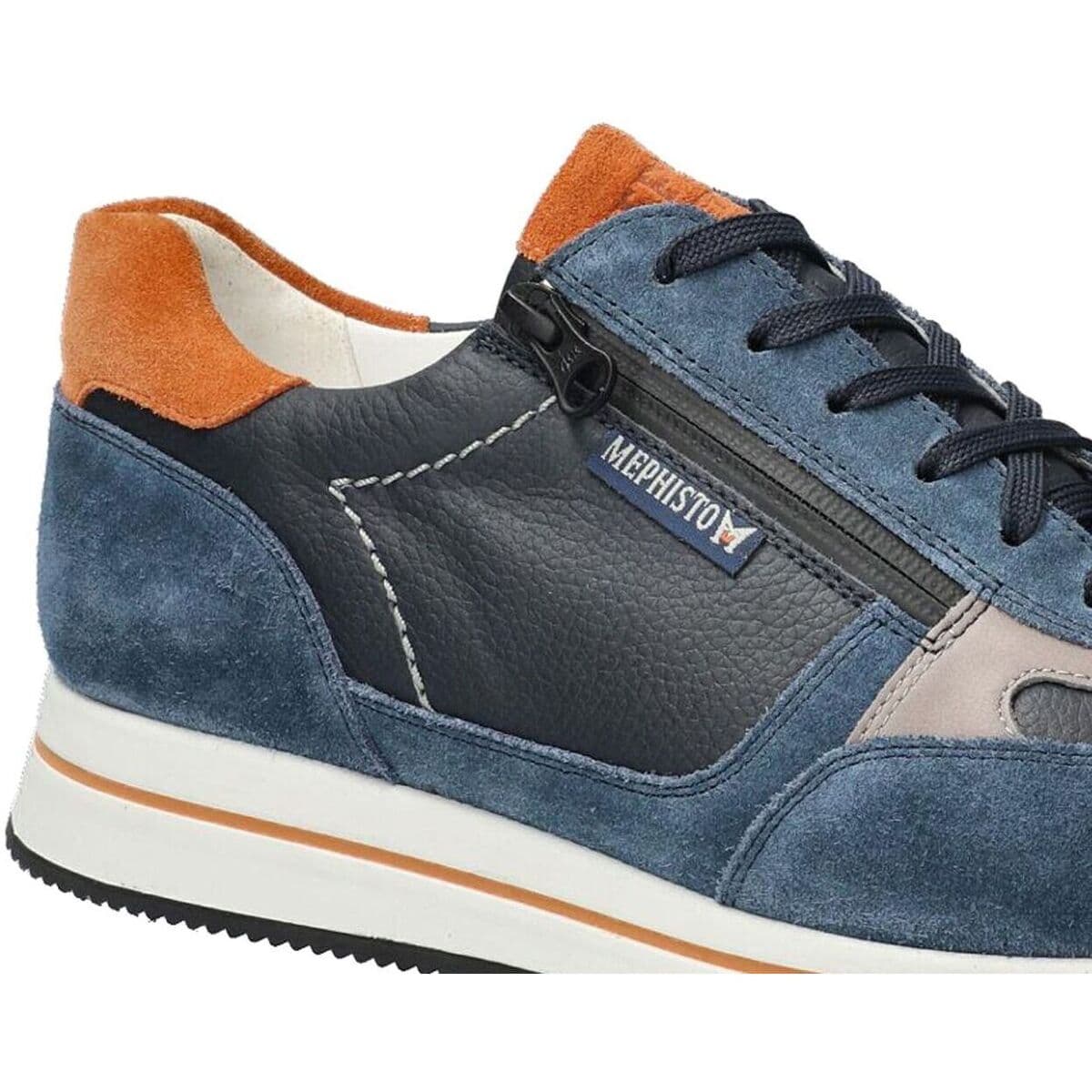 Men's Sneakers Mephisto Blue