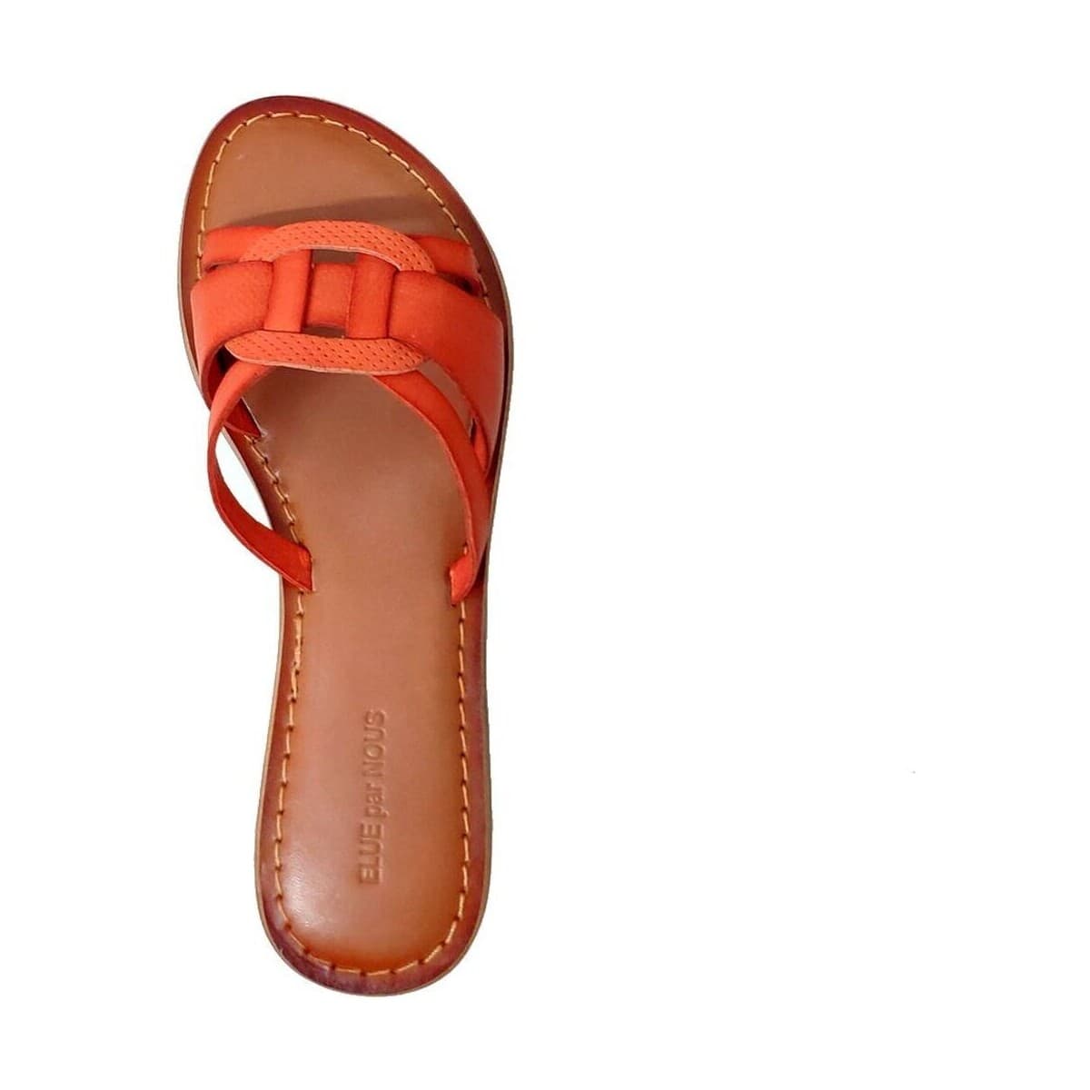Women's Mules Elue par nous Orange