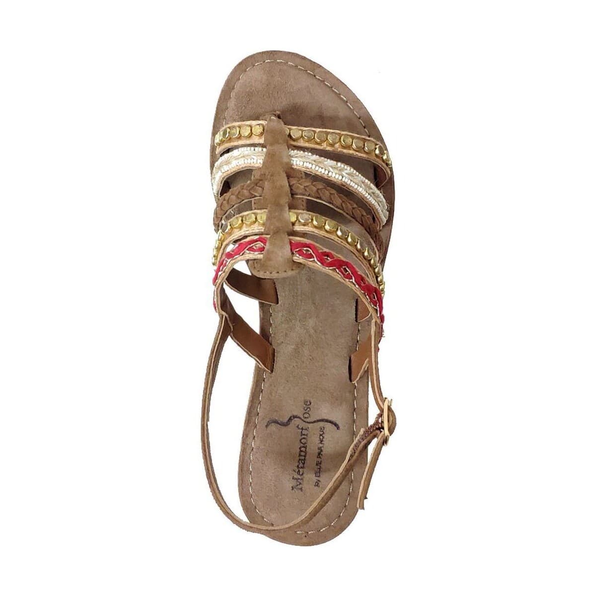 Women's Sandals Metamorf'Ose Brown