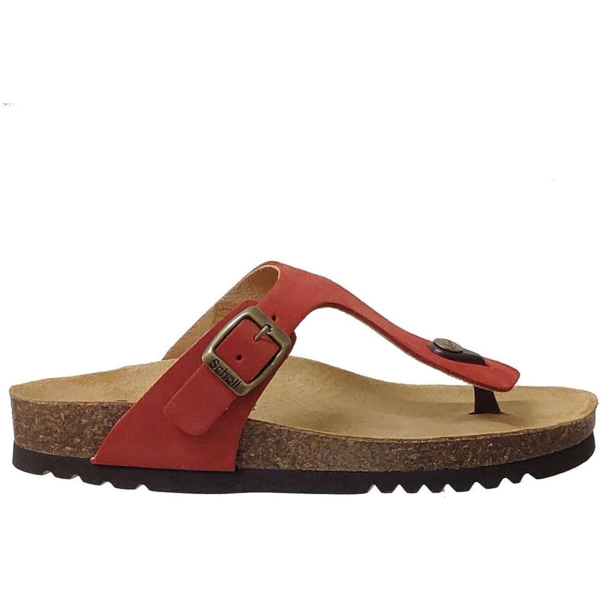 Women's Flip Flops Scholl Brown