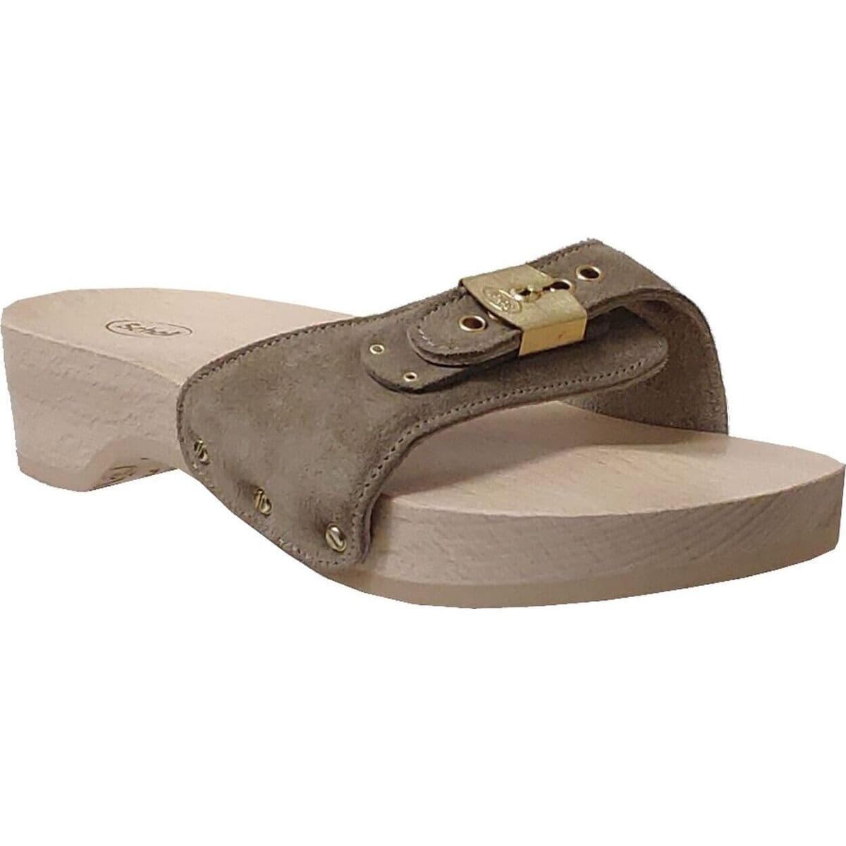 Women's Flip Flops Scholl Beige