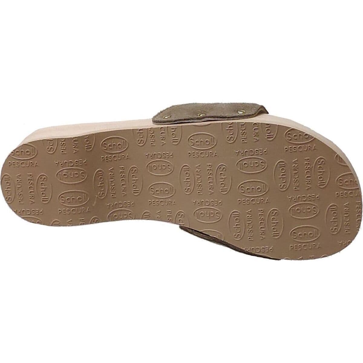 Women's Flip Flops Scholl Beige