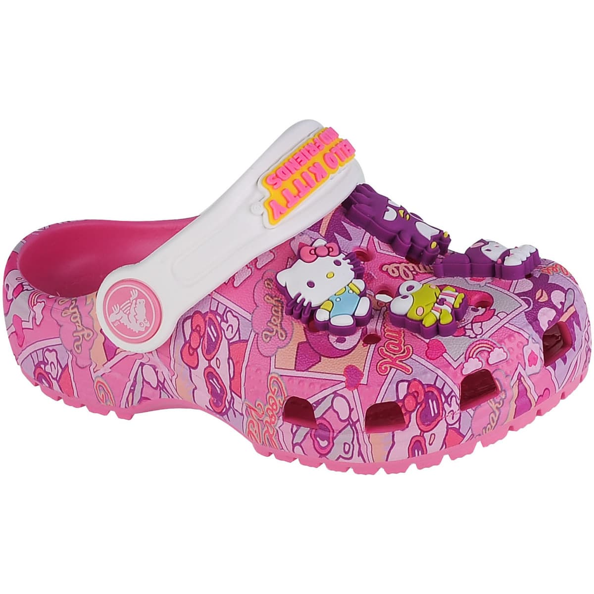 Girls' House Slippers Crocs Pink