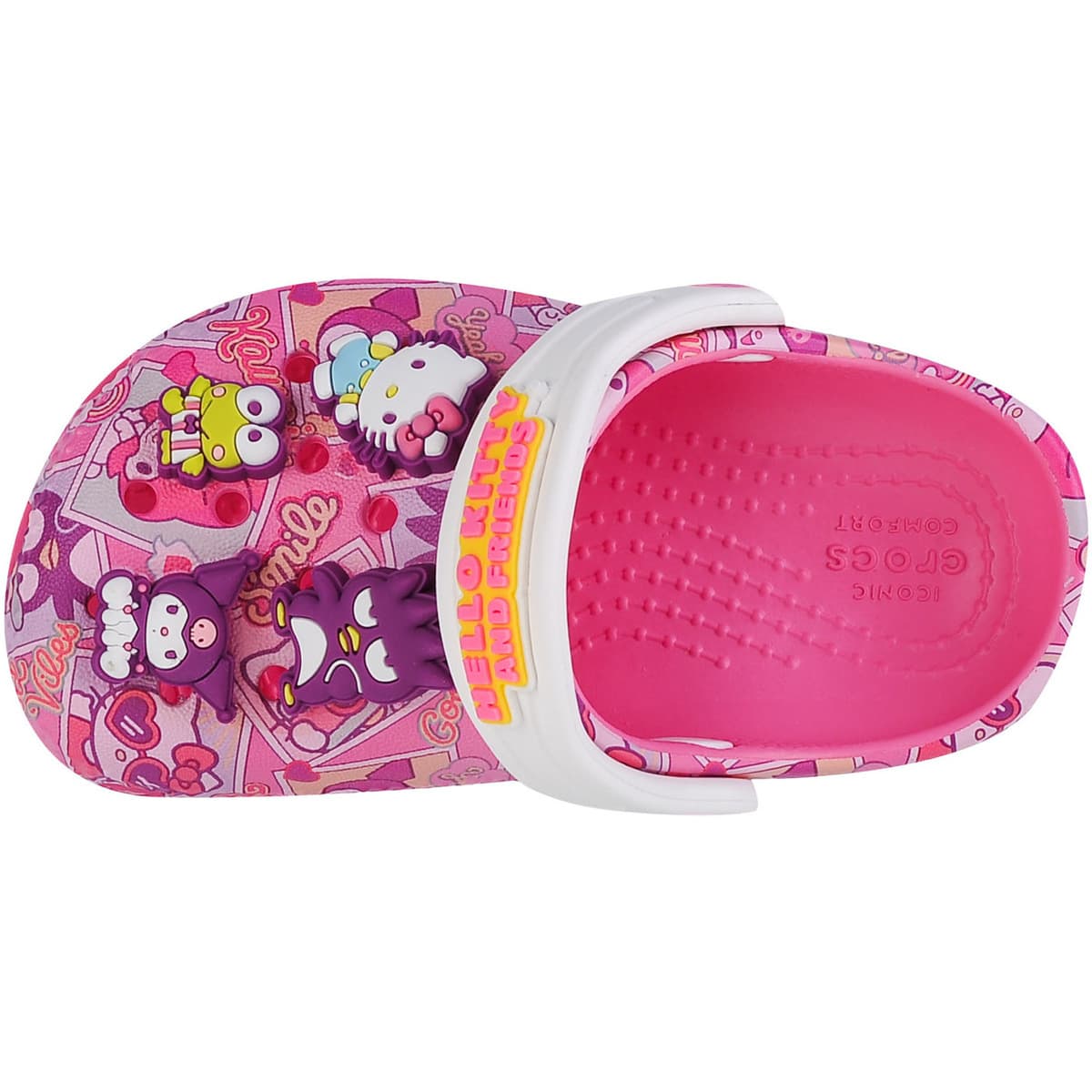 Girls' House Slippers Crocs Pink