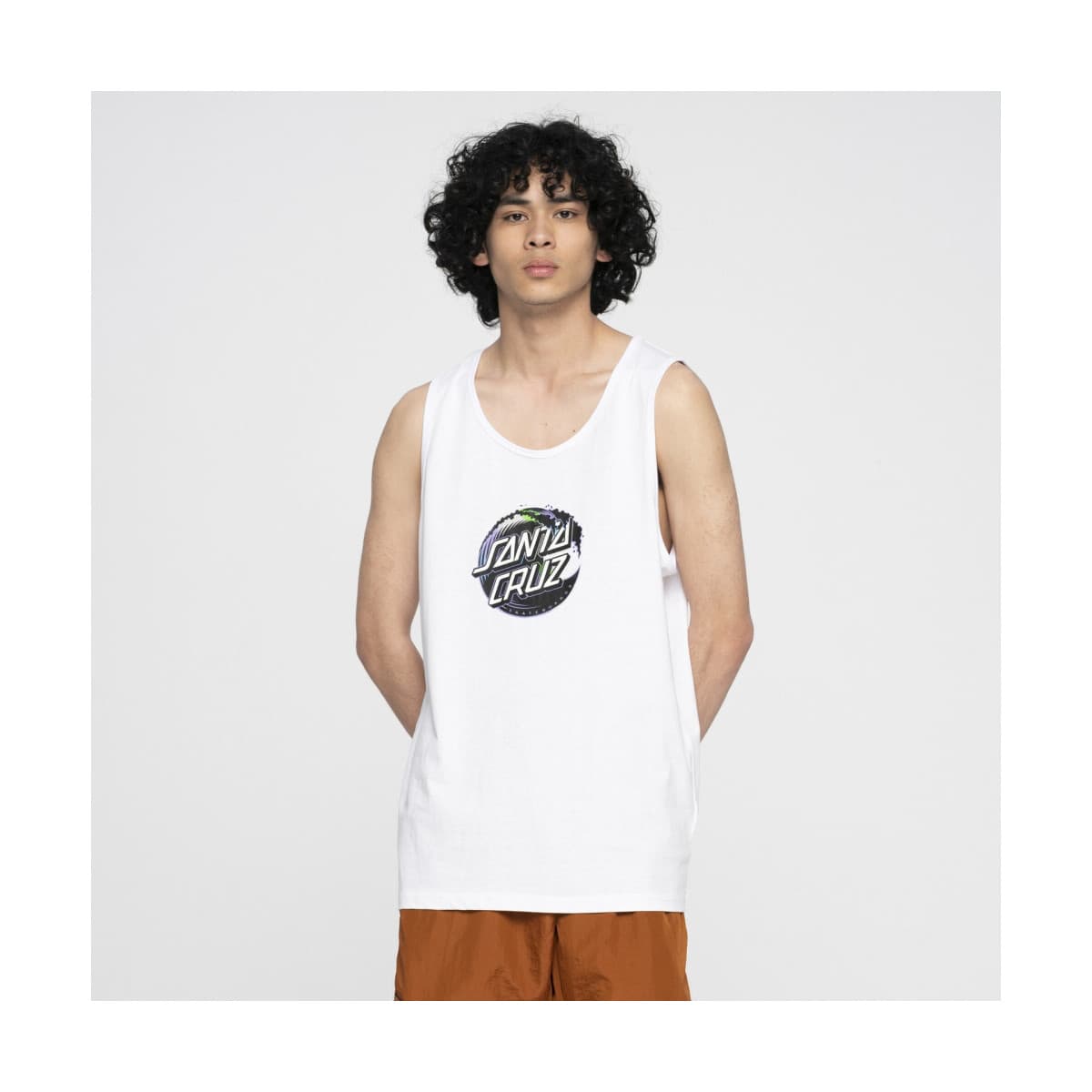 Men's T-Shirts Santa Cruz White
