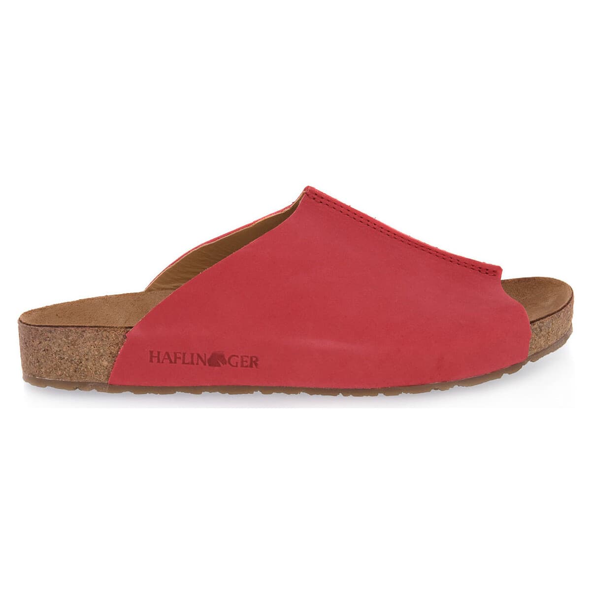 Women's Mules Haflinger Red