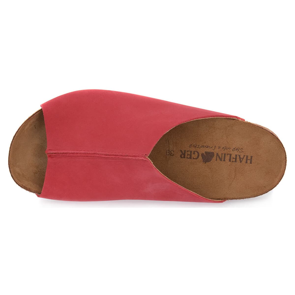 Women's Mules Haflinger Red