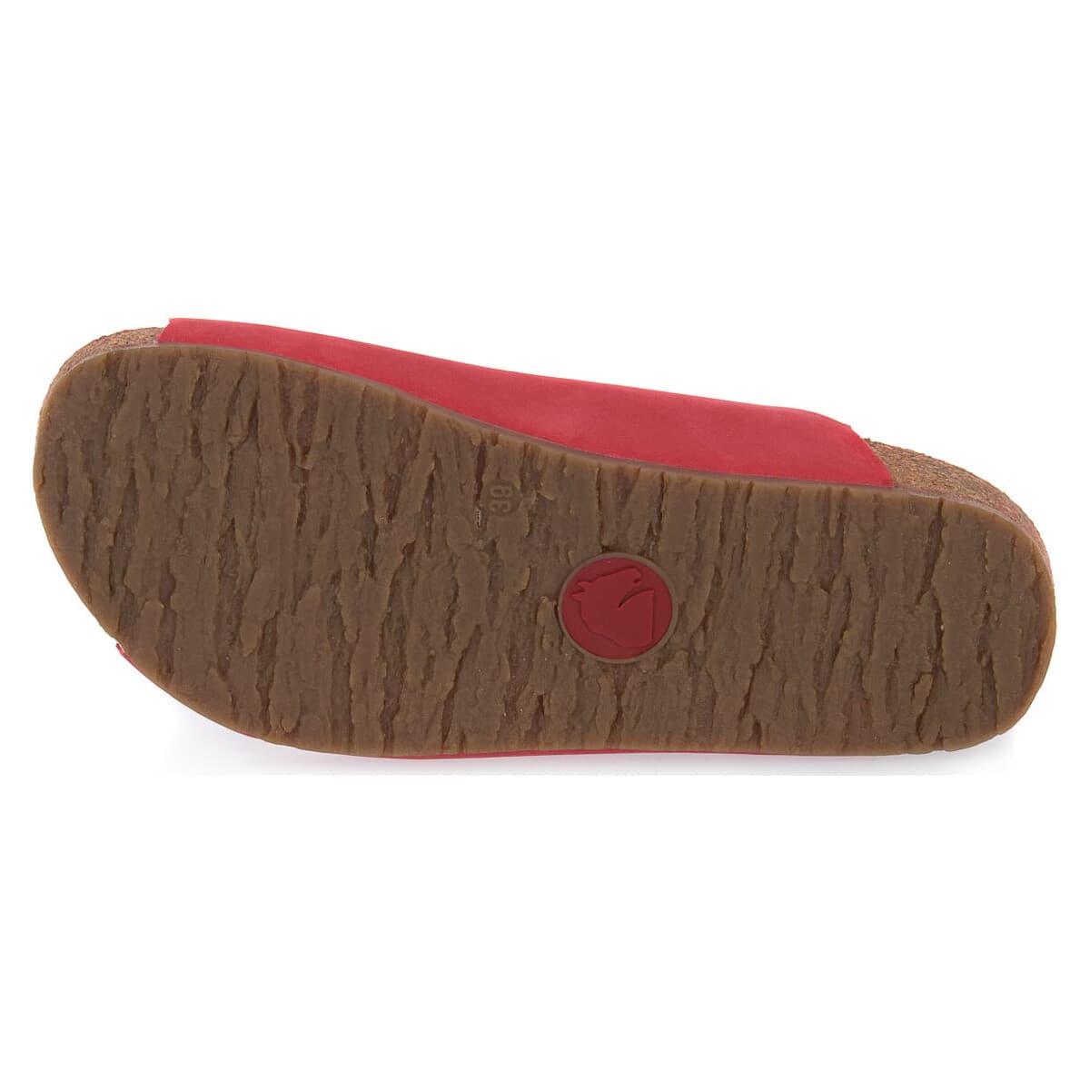 Women's Mules Haflinger Red