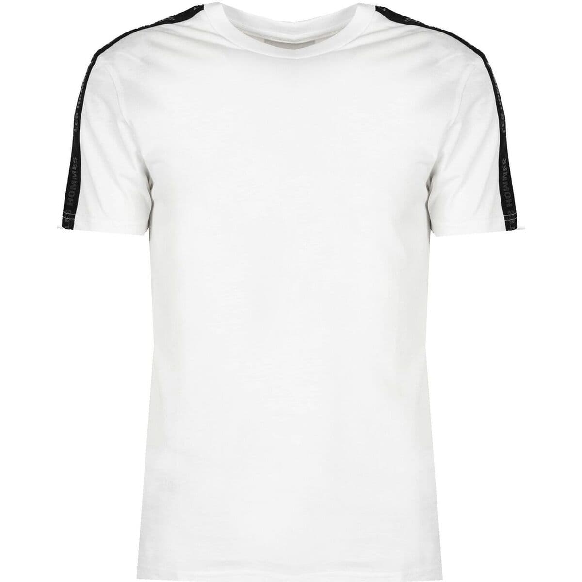 T-shirt με κοντά μανίκια Les Hommes LF224100-0700-900 | Round neck