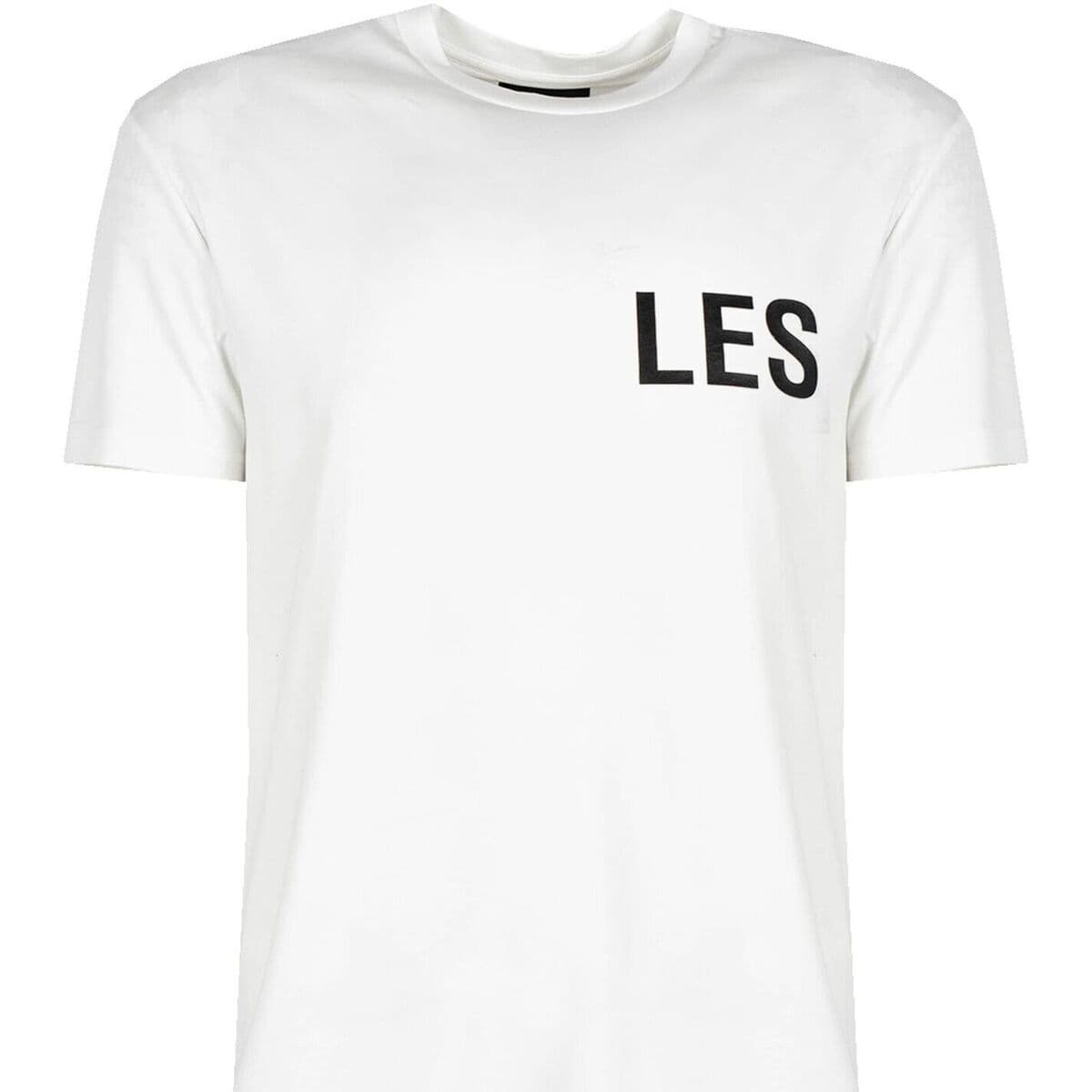 T-shirt με κοντά μανίκια Les Hommes LF224300-0700-1009 | Grafic Print