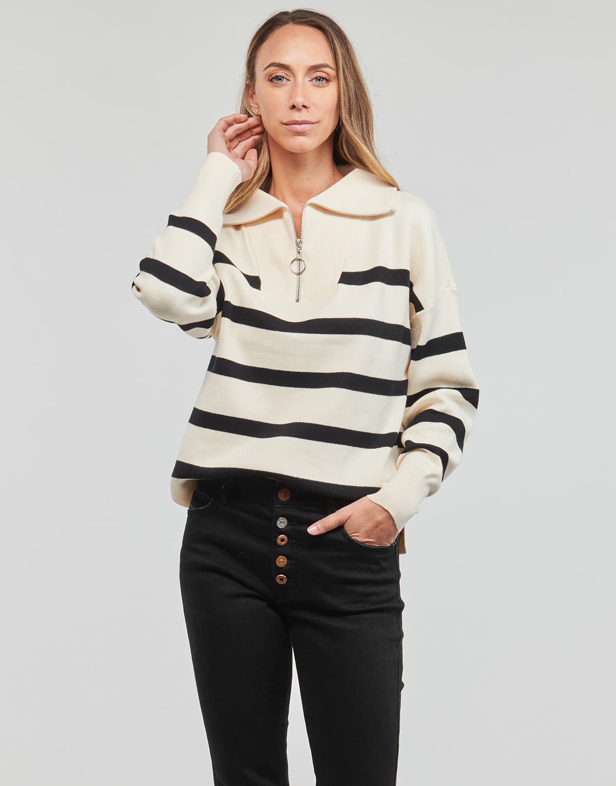 Women's Sweaters Vero Moda Beige