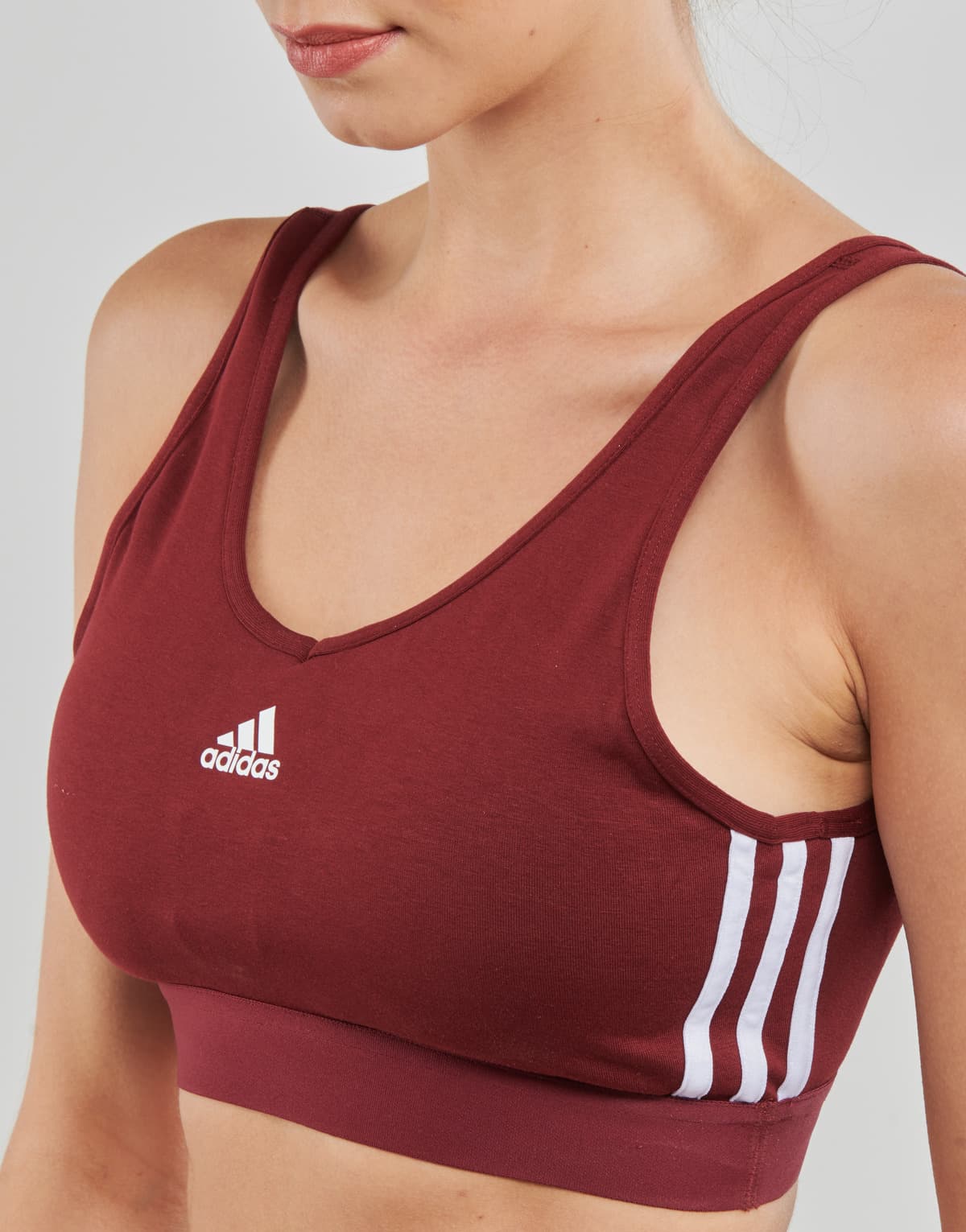 Women's Sleeveless Tops adidas Brown