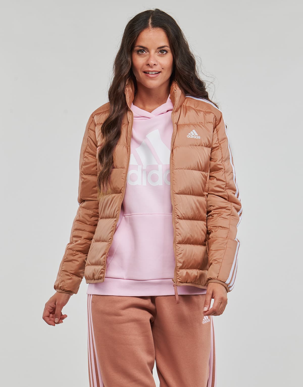 Women's Jackets adidas Brown