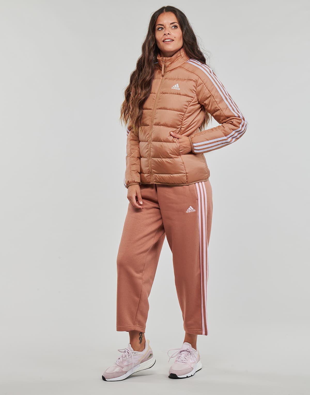 Women's Jackets adidas Brown