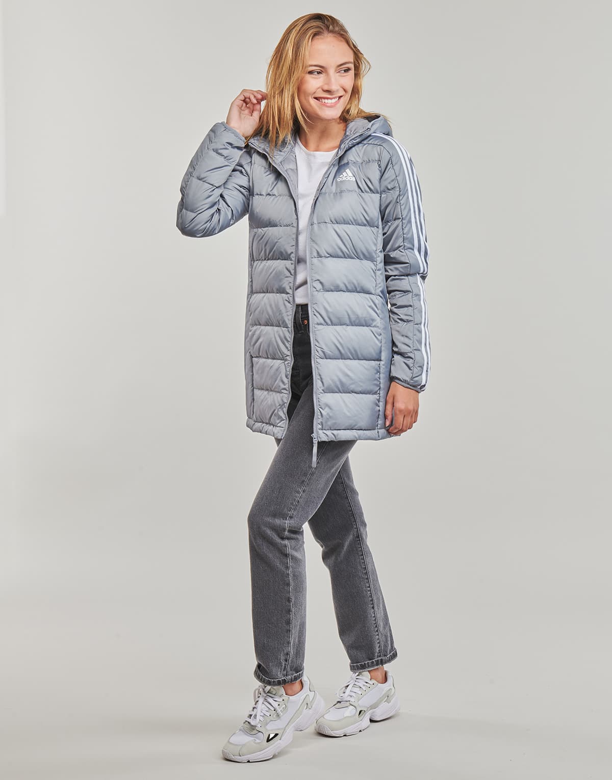 Women's Jackets adidas Gray