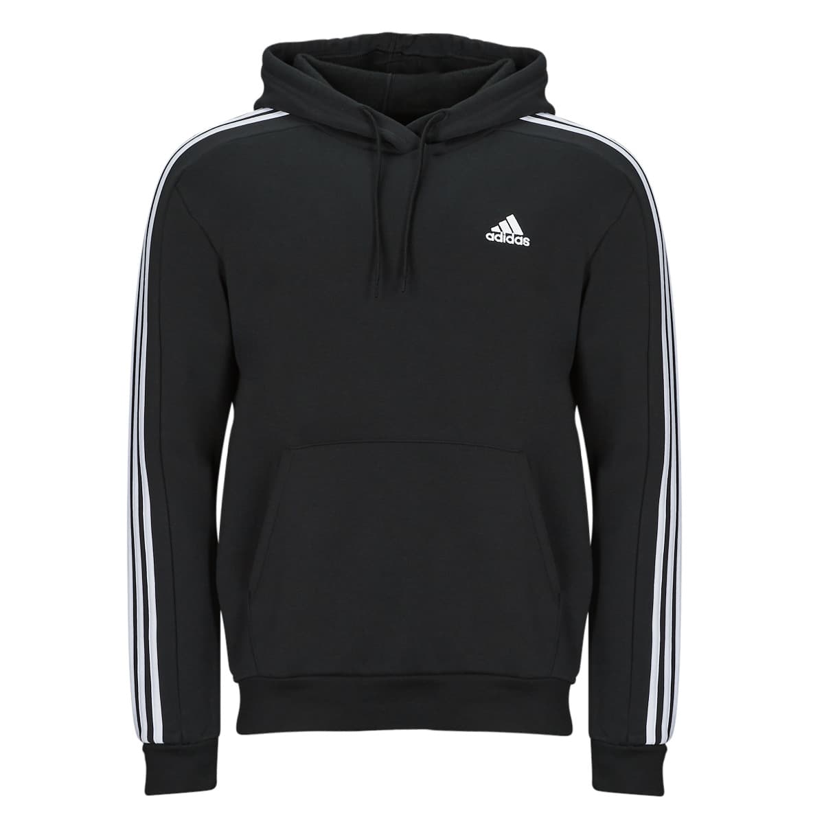 adidas Performance Ανδρικό Μαύρο Φλις Φούτερ 3-Stripes